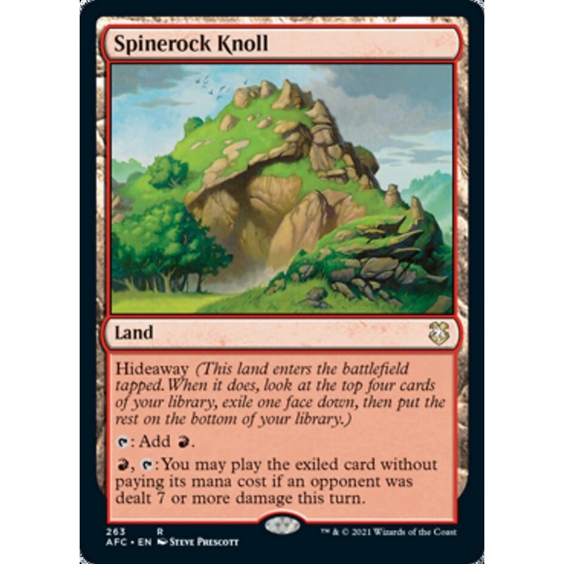 Spinerock Knoll [Dungeons & Dragons: Adventures in the Forgotten Realms Commander]