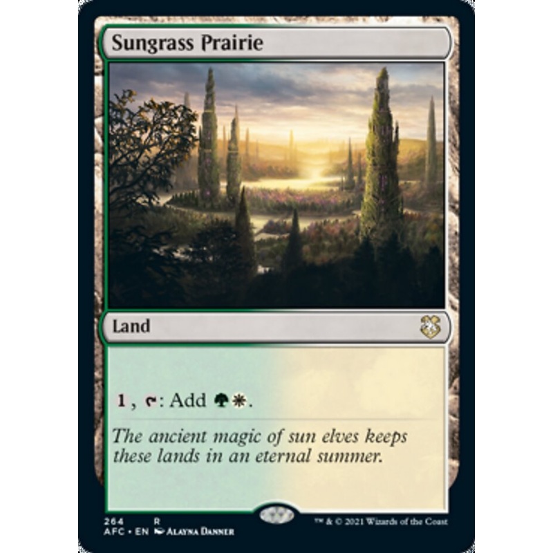 Sungrass Prairie [Dungeons & Dragons: Adventures in the Forgotten Realms Commander]