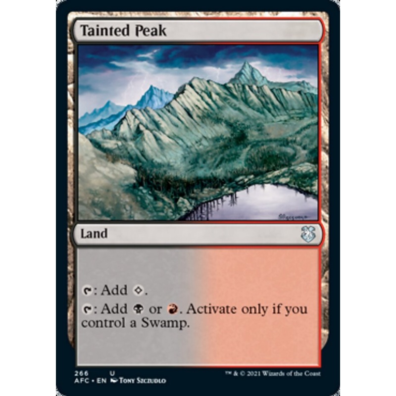 Tainted Peak [Dungeons & Dragons: Adventures in the Forgotten Realms Commander]