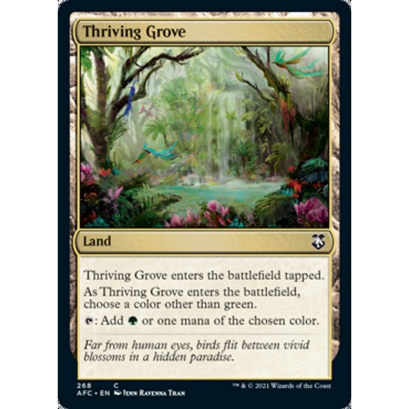Thriving Grove [Dungeons & Dragons: Adventures in the Forgotten Realms Commander]