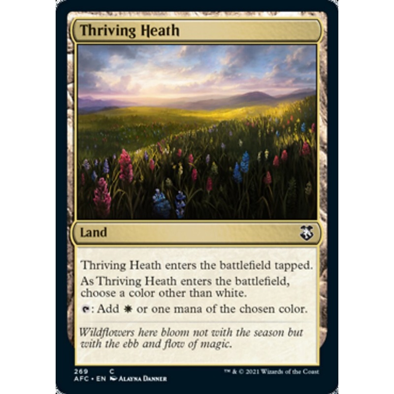 Thriving Heath [Dungeons & Dragons: Adventures in the Forgotten Realms Commander]