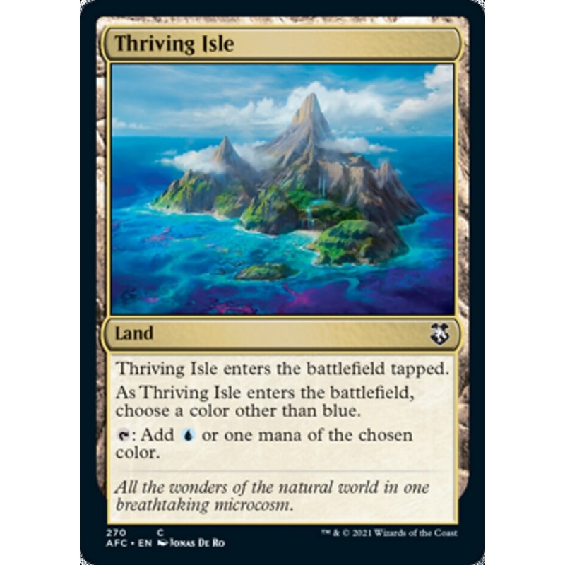 Thriving Isle [Dungeons & Dragons: Adventures in the Forgotten Realms Commander]