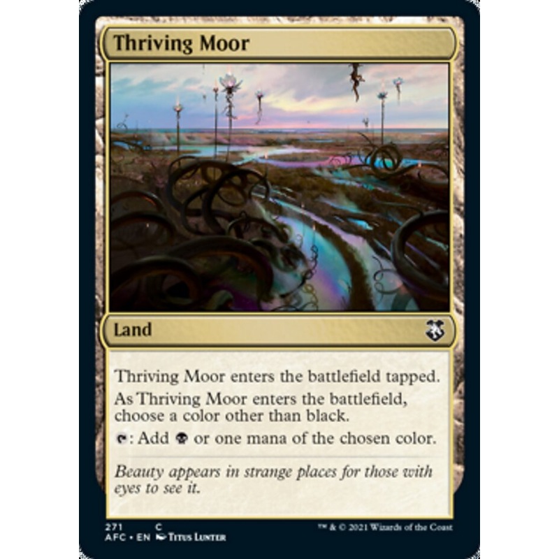 Thriving Moor [Dungeons & Dragons: Adventures in the Forgotten Realms Commander]