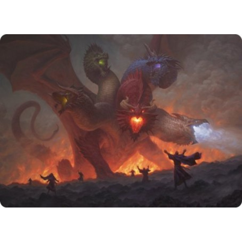 Tiamat Art Card [Dungeons & Dragons: Adventures in the Forgotten Realms Art Series]