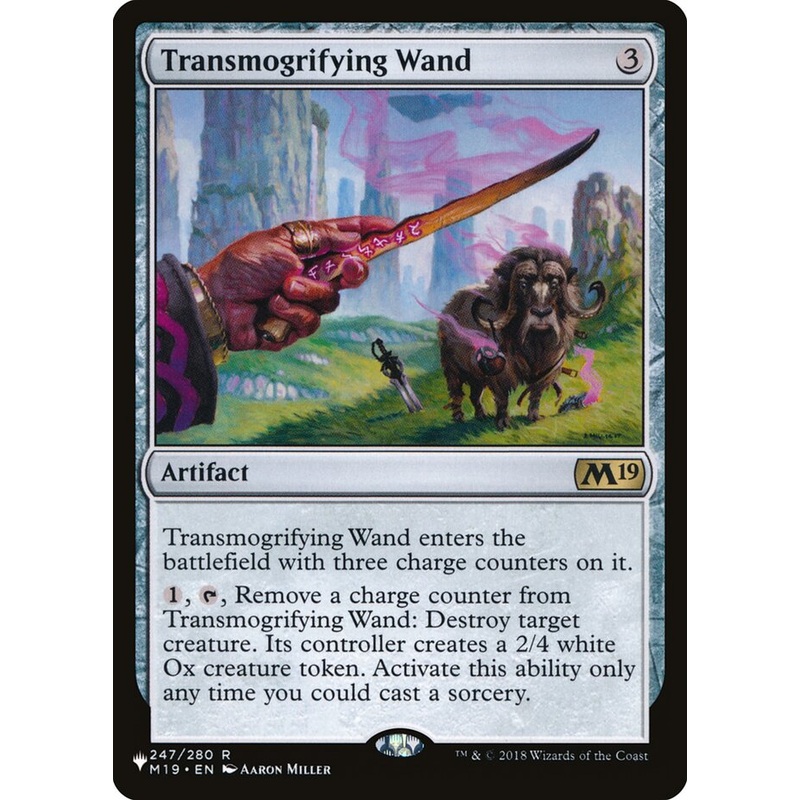 Transmogrifying Wand [The List]