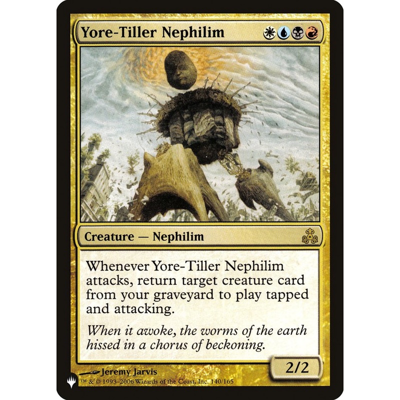 Yore-Tiller Nephilim [The List]