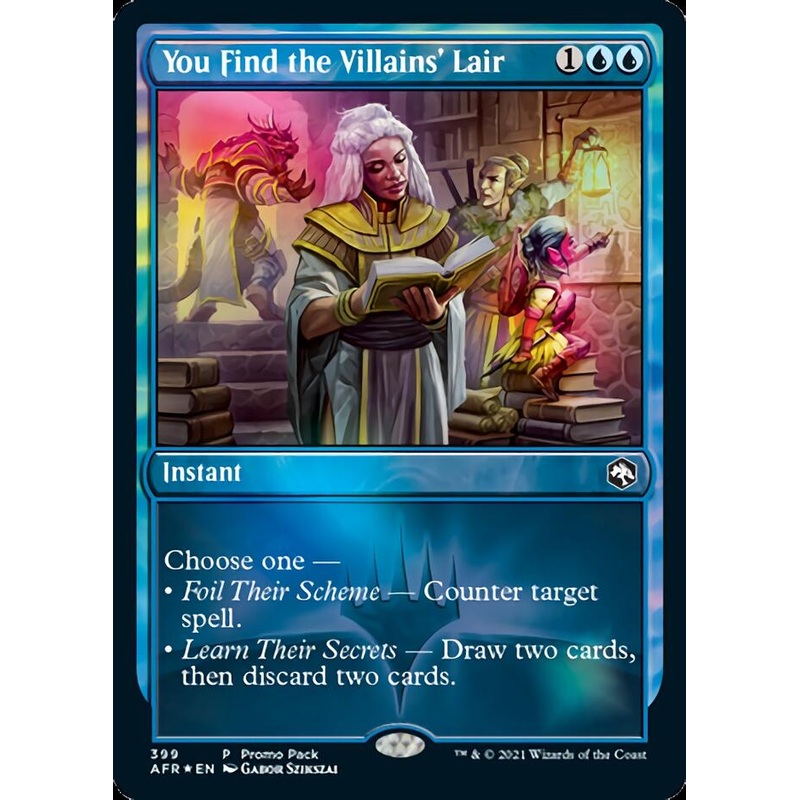 You Find the Villains' Lair (Promo Pack) [Dungeons & Dragons: Adventures in the Forgotten Realms]