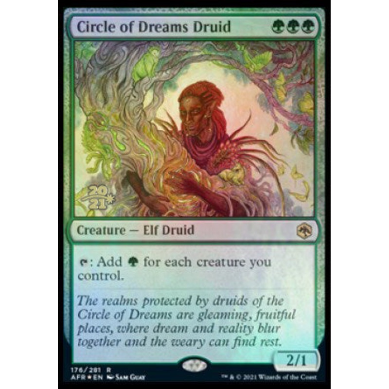 Circle of Dreams Druid [Dungeons & Dragons: Adventures in the Forgotten Realms Prerelease Promos]