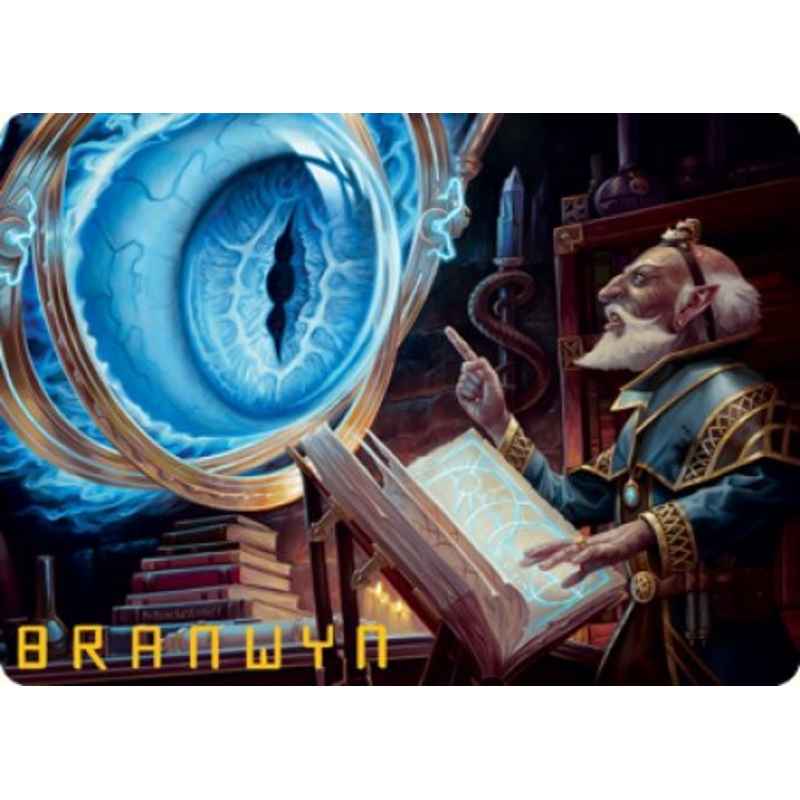 Contact Other Plane Art Card (Gold-Stamped Signature) [Dungeons & Dragons: Adventures in the Forgotten Realms Art Series]