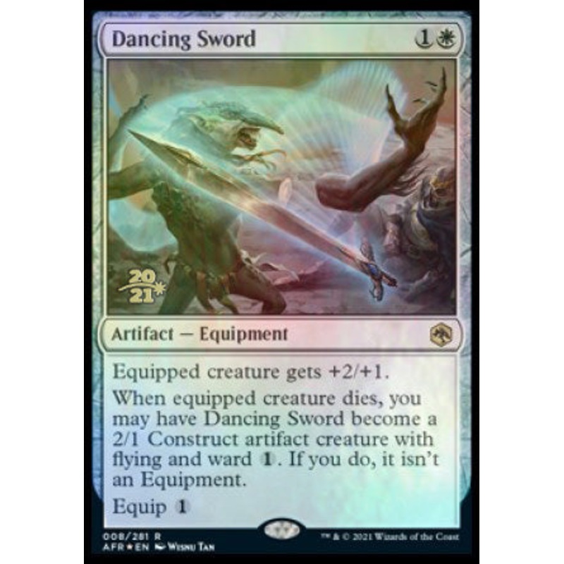 Dancing Sword [Dungeons & Dragons: Adventures in the Forgotten Realms Prerelease Promos]