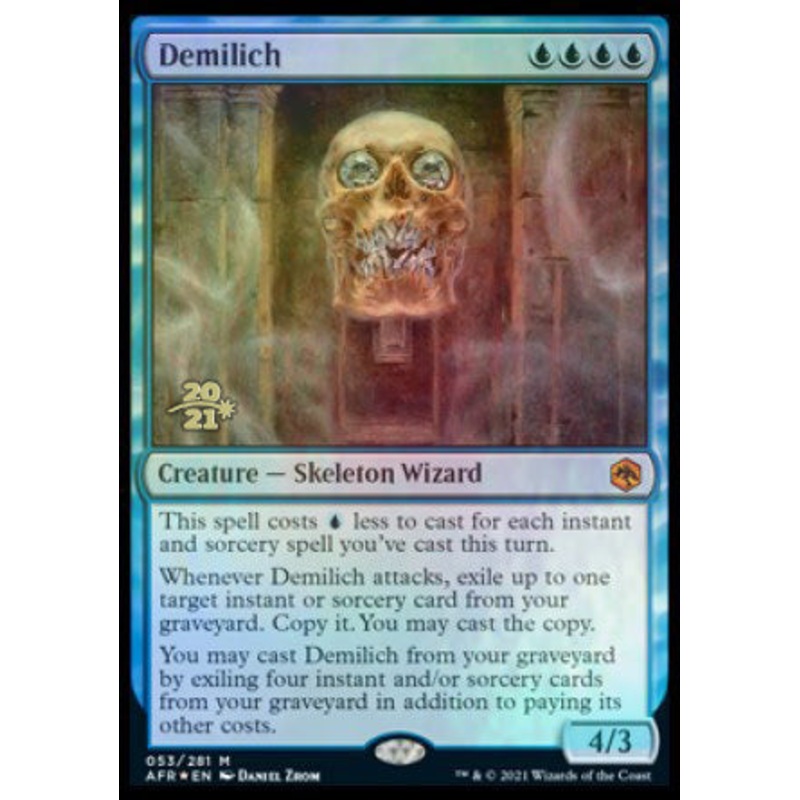 Demilich [Dungeons & Dragons: Adventures in the Forgotten Realms Prerelease Promos]