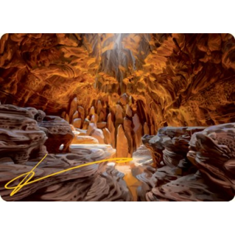Den of the Bugbear Art Card (Gold-Stamped Signature) [Dungeons & Dragons: Adventures in the Forgotten Realms Art Series]
