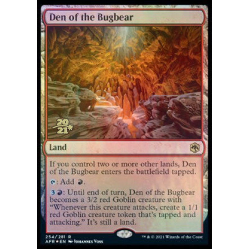 Den of the Bugbear [Dungeons & Dragons: Adventures in the Forgotten Realms Prerelease Promos]