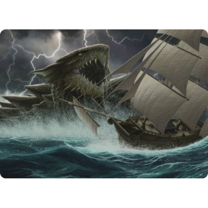 Dragon Turtle Art Card [Dungeons & Dragons: Adventures in the Forgotten Realms Art Series]