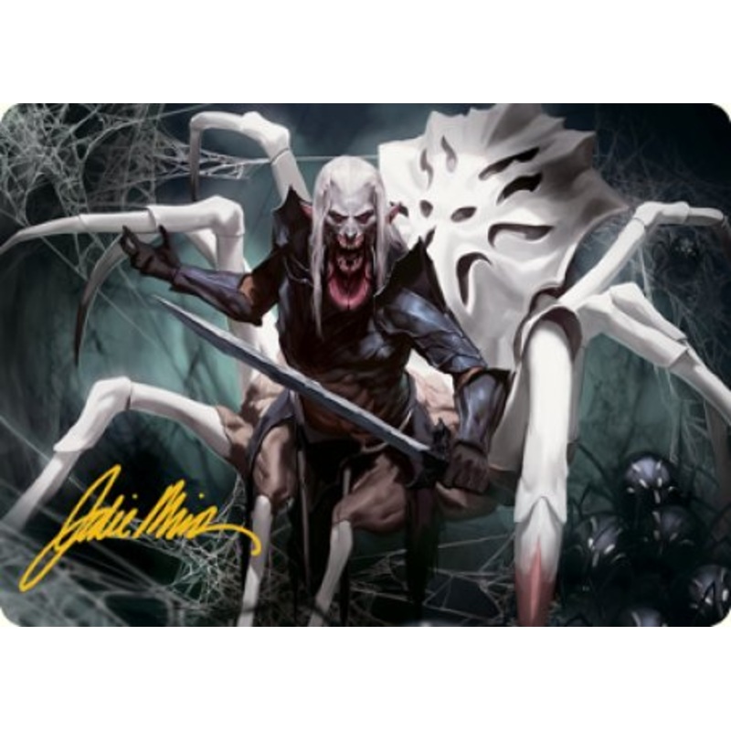 Drider Art Card (Gold-Stamped Signature) [Dungeons & Dragons: Adventures in the Forgotten Realms Art Series]