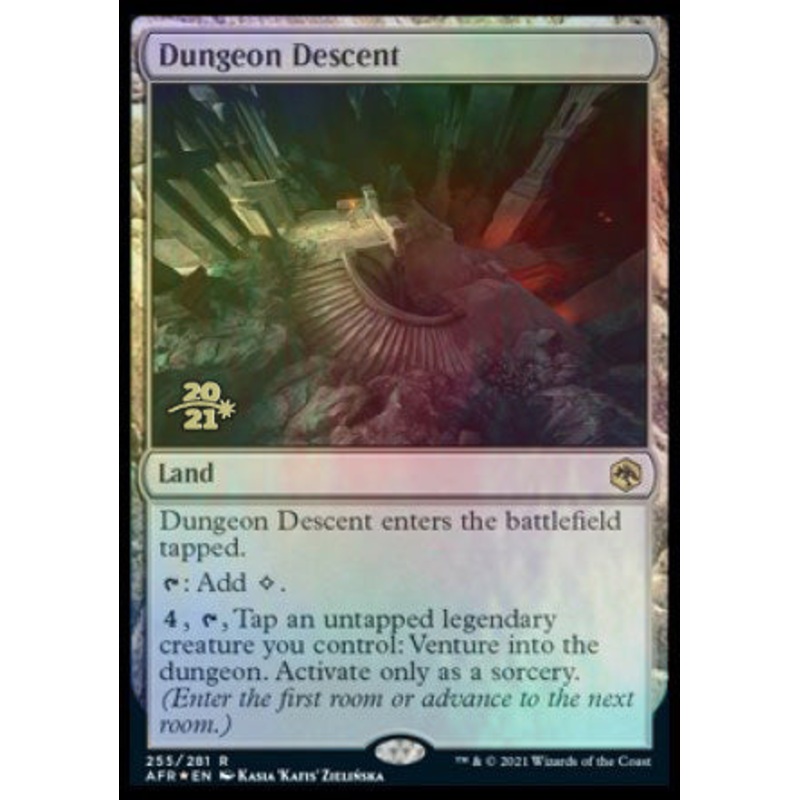 Dungeon Descent [Dungeons & Dragons: Adventures in the Forgotten Realms Prerelease Promos]