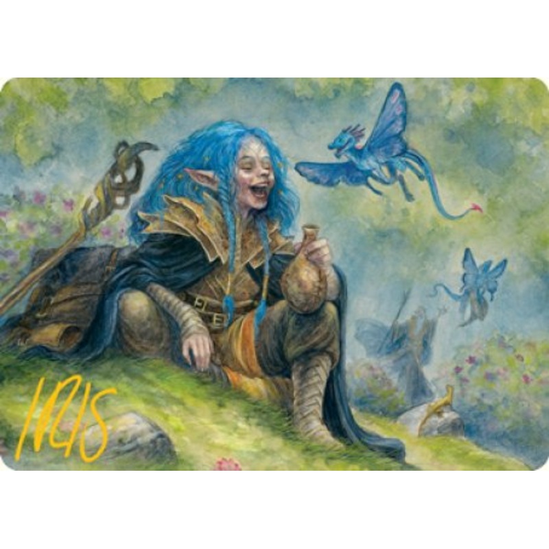 Feywild Trickster Art Card (Gold-Stamped Signature) [Dungeons & Dragons: Adventures in the Forgotten Realms Art Series]