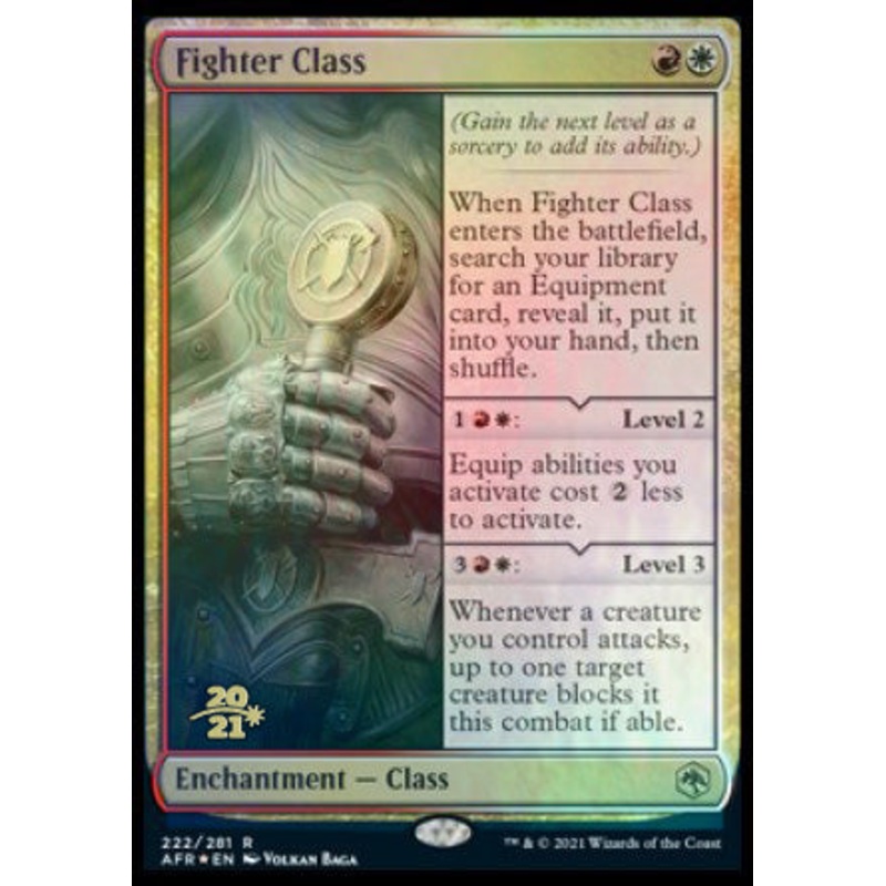 Fighter Class [Dungeons & Dragons: Adventures in the Forgotten Realms Prerelease Promos]
