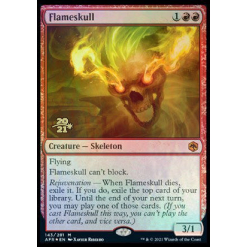 Flameskull [Dungeons & Dragons: Adventures in the Forgotten Realms Prerelease Promos]
