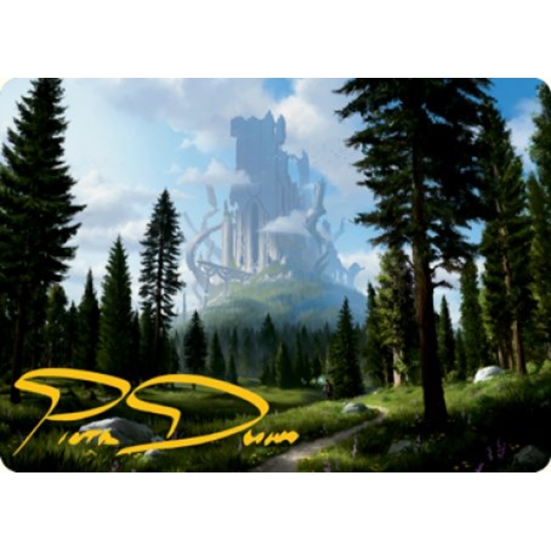Forest (278) Art Card (Gold-Stamped Signature) [Dungeons & Dragons: Adventures in the Forgotten Realms Art Series]