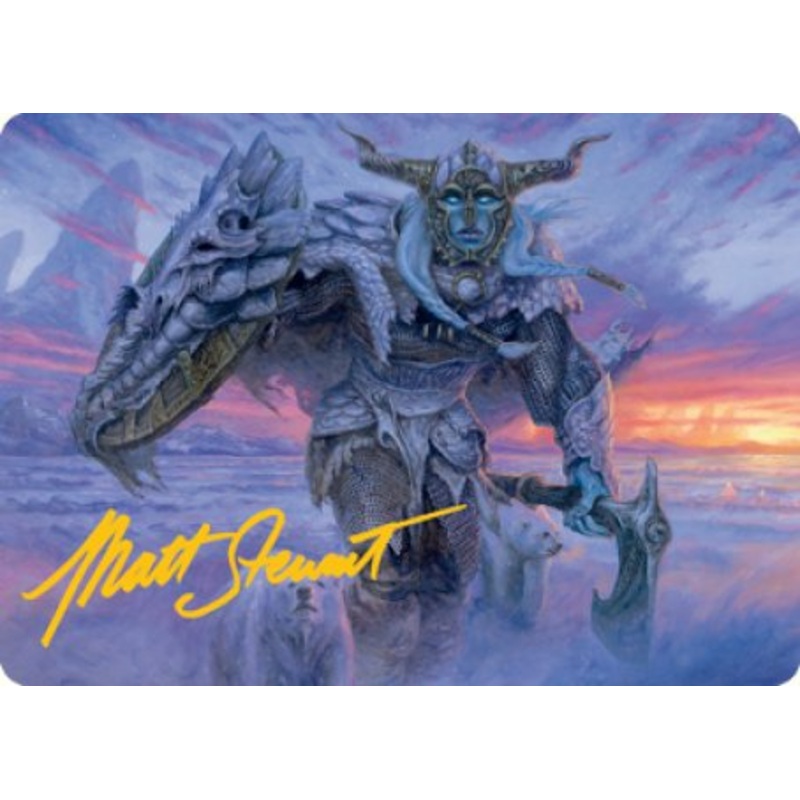 Frost Giant Art Card (Gold-Stamped Signature) [Dungeons & Dragons: Adventures in the Forgotten Realms Art Series]