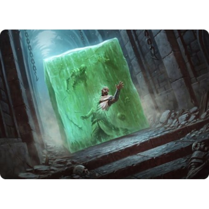 Gelatinous Cube Art Card [Dungeons & Dragons: Adventures in the Forgotten Realms Art Series]