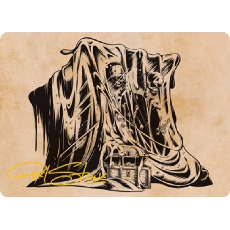 Gelatinous Cube (Showcase) Art Card (Gold-Stamped Signature) [Dungeons & Dragons: Adventures in the Forgotten Realms Art Series]