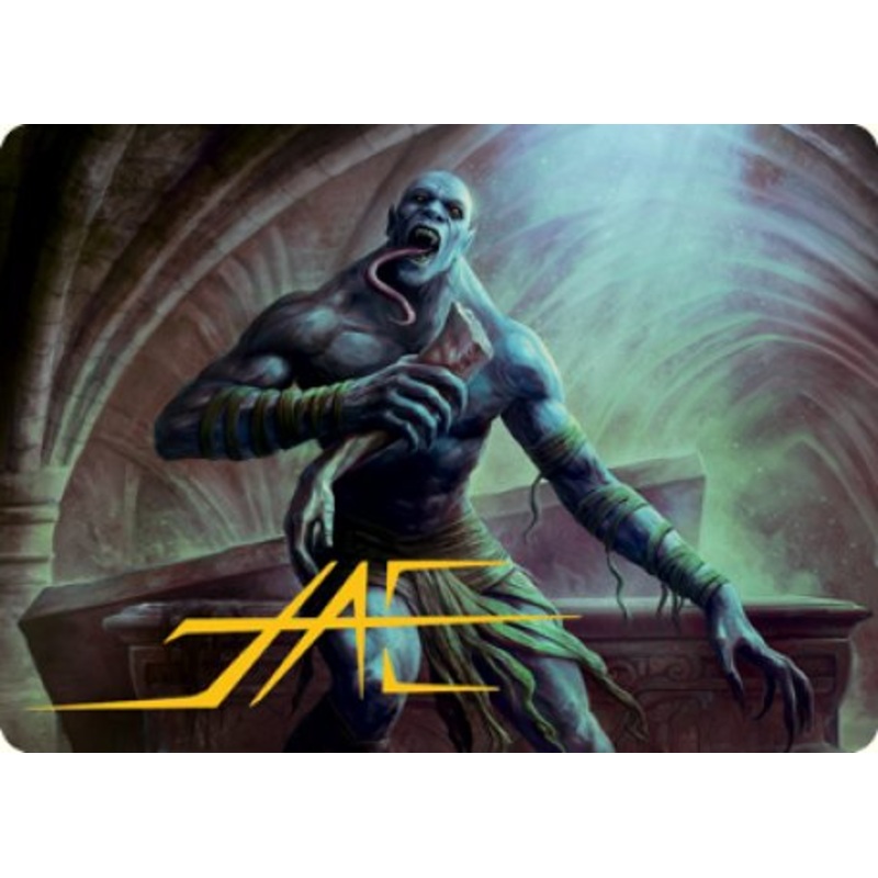 Ghoul Art Card (Gold-Stamped Signature) [Dungeons & Dragons: Adventures in the Forgotten Realms Art Series]