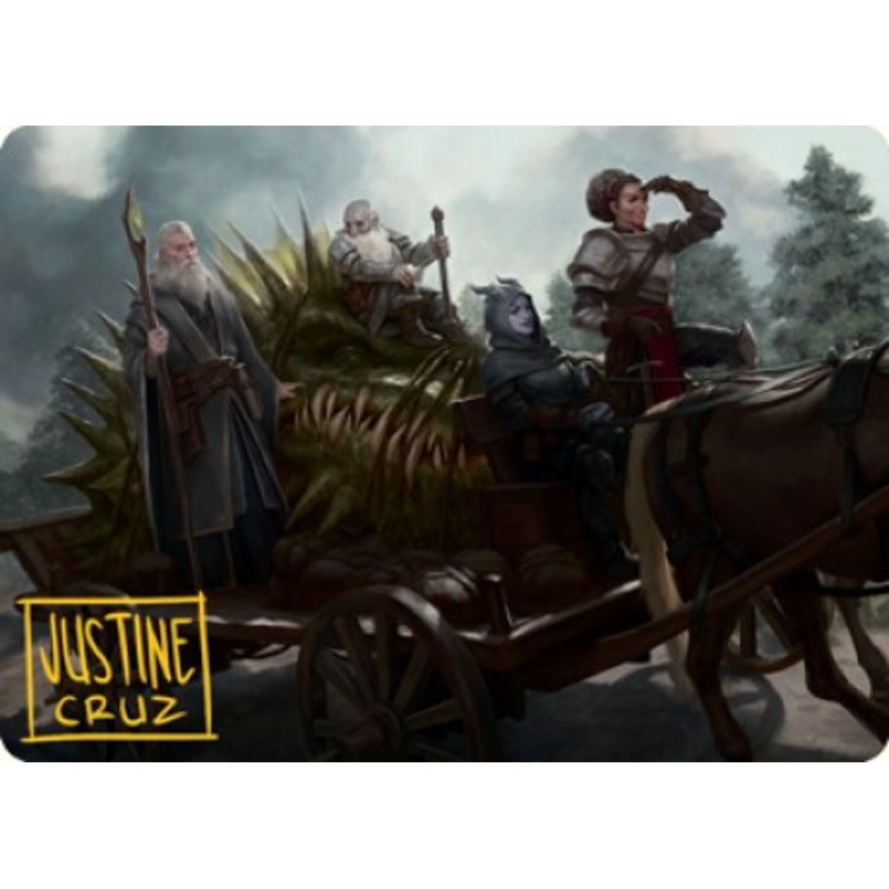 Grim Bounty Art Card (Gold-Stamped Signature) [Dungeons & Dragons: Adventures in the Forgotten Realms Art Series]