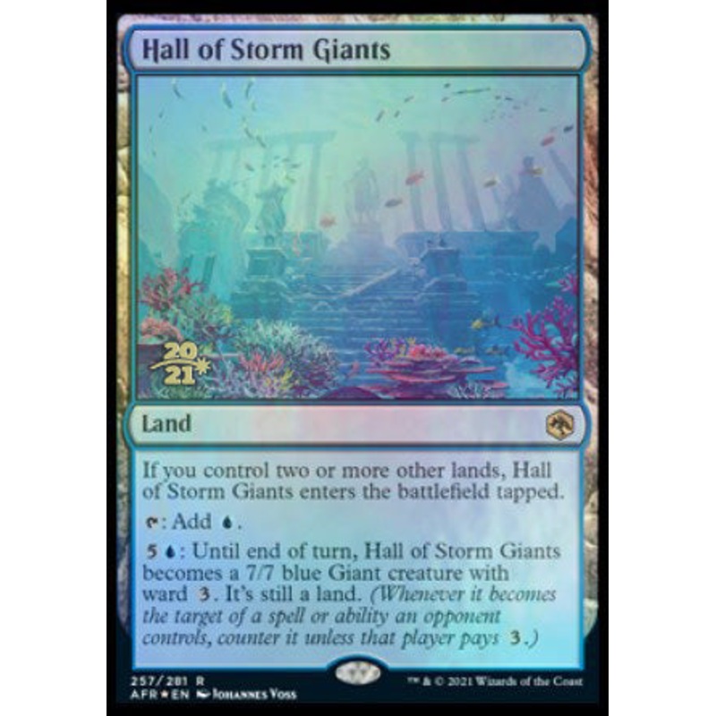 Hall of Storm Giants [Dungeons & Dragons: Adventures in the Forgotten Realms Prerelease Promos]