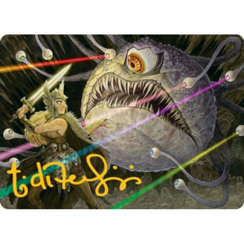 Hive of the Eye Tyrant Art Card (Gold-Stamped Signature) [Dungeons & Dragons: Adventures in the Forgotten Realms Art Series]