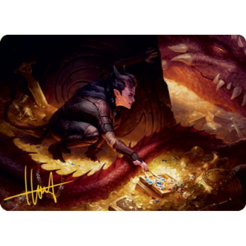 Hoard Robber Art Card (Gold-Stamped Signature) [Dungeons & Dragons: Adventures in the Forgotten Realms Art Series]
