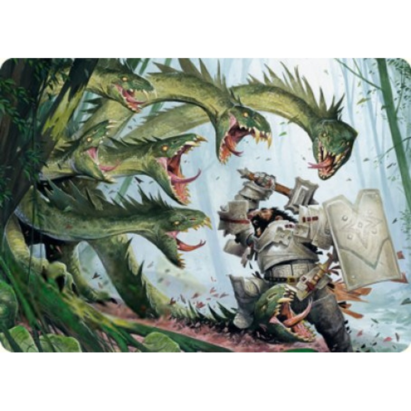 Lair of the Hydra Art Card [Dungeons & Dragons: Adventures in the Forgotten Realms Art Series]