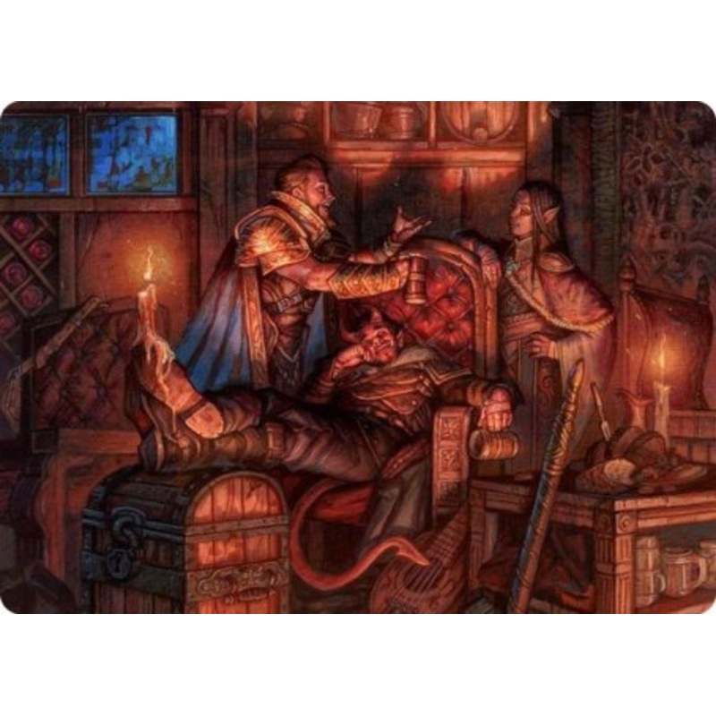 Long Rest Art Card [Dungeons & Dragons: Adventures in the Forgotten Realms Art Series]