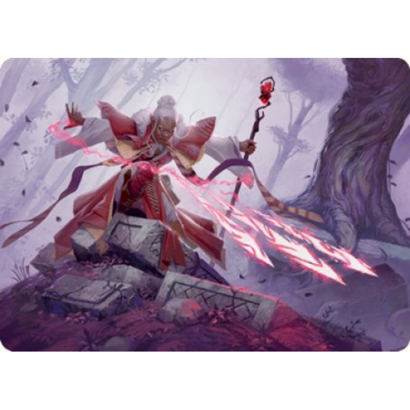 Magic Missile Art Card [Dungeons & Dragons: Adventures in the Forgotten Realms Art Series]
