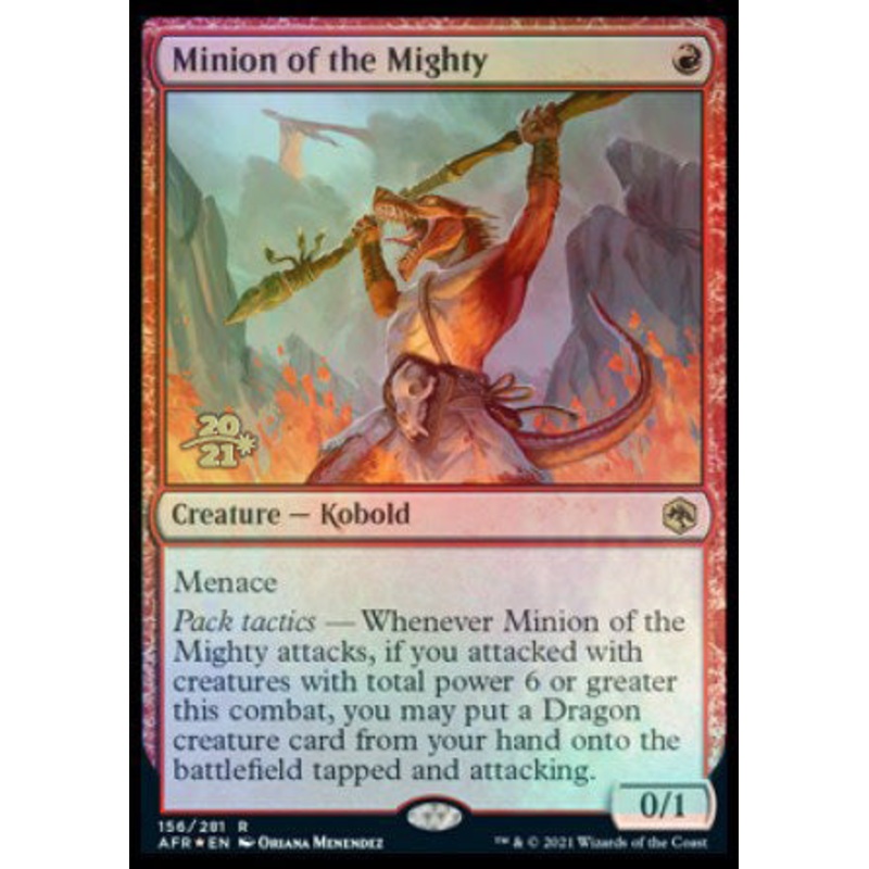 Minion of the Mighty [Dungeons & Dragons: Adventures in the Forgotten Realms Prerelease Promos]