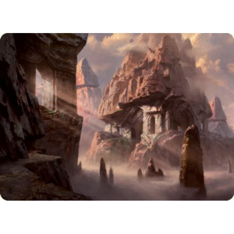 Mountain (277) Art Card [Dungeons & Dragons: Adventures in the Forgotten Realms Art Series]