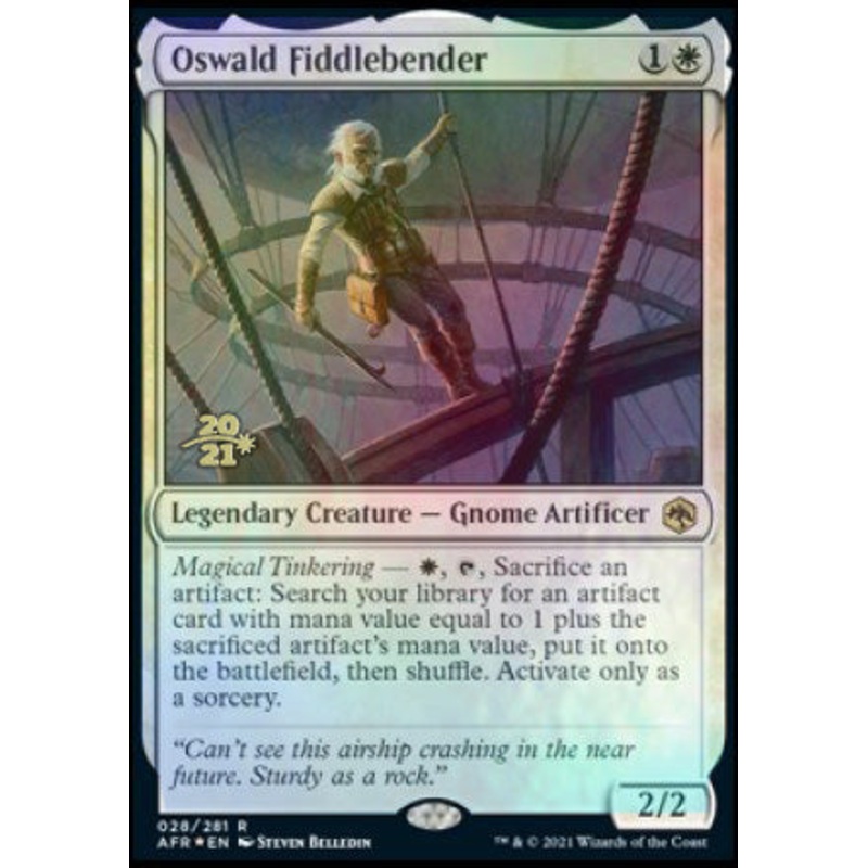 Oswald Fiddlebender [Dungeons & Dragons: Adventures in the Forgotten Realms Prerelease Promos]