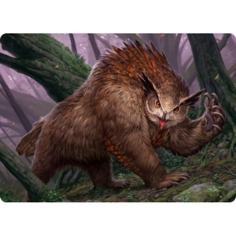 Owlbear Art Card [Dungeons & Dragons: Adventures in the Forgotten Realms Art Series]