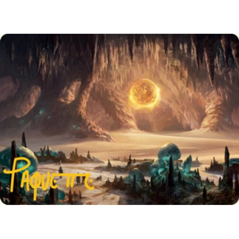 Plains (265) Art Card (Gold-Stamped Signature) [Dungeons & Dragons: Adventures in the Forgotten Realms Art Series]