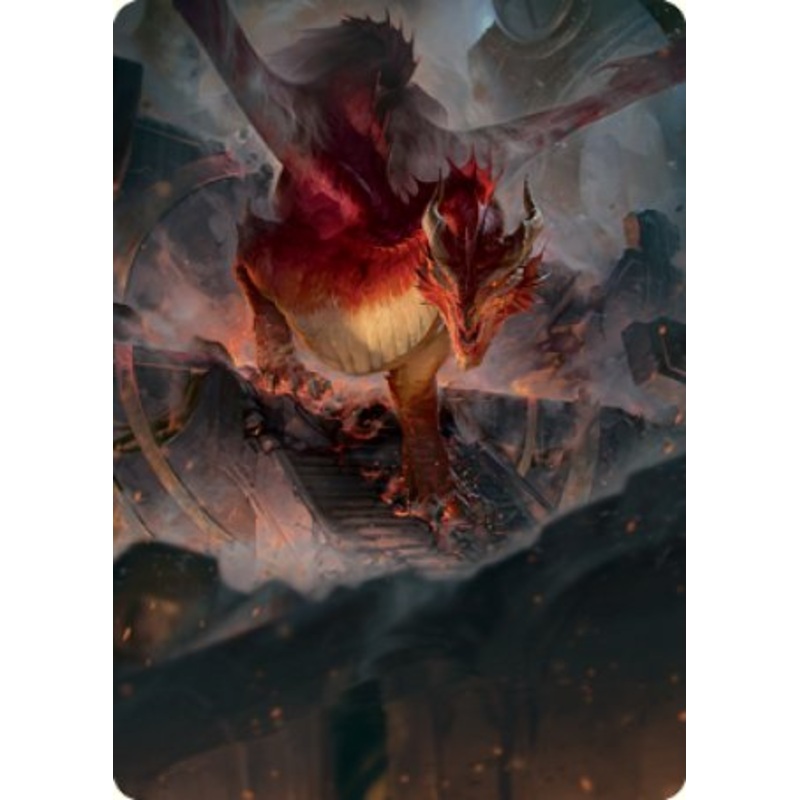 Red Dragon Art Card [Dungeons & Dragons: Adventures in the Forgotten Realms Art Series]