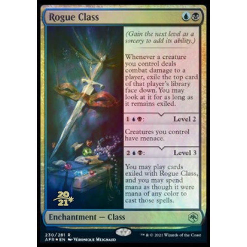 Rogue Class [Dungeons & Dragons: Adventures in the Forgotten Realms Prerelease Promos]