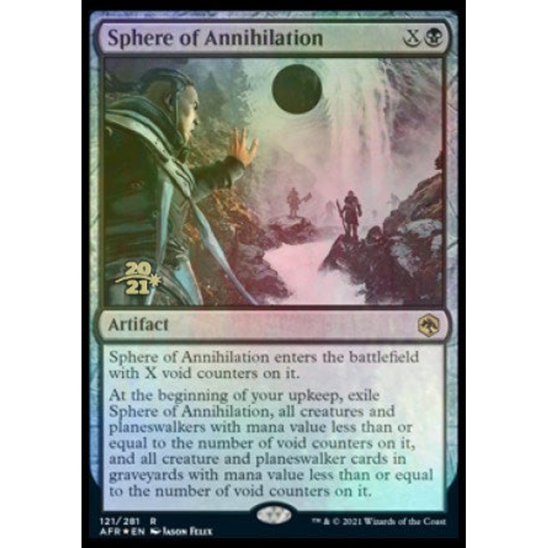 Sphere of Annihilation [Dungeons & Dragons: Adventures in the Forgotten Realms Prerelease Promos]