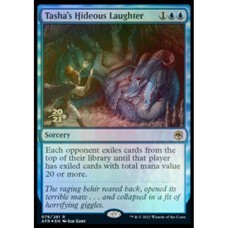 Tasha's Hideous Laughter [Dungeons & Dragons: Adventures in the Forgotten Realms Prerelease Promos]