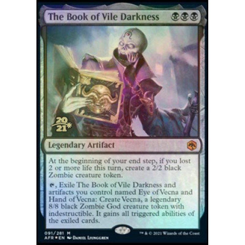The Book of Vile Darkness [Dungeons & Dragons: Adventures in the Forgotten Realms Prerelease Promos]