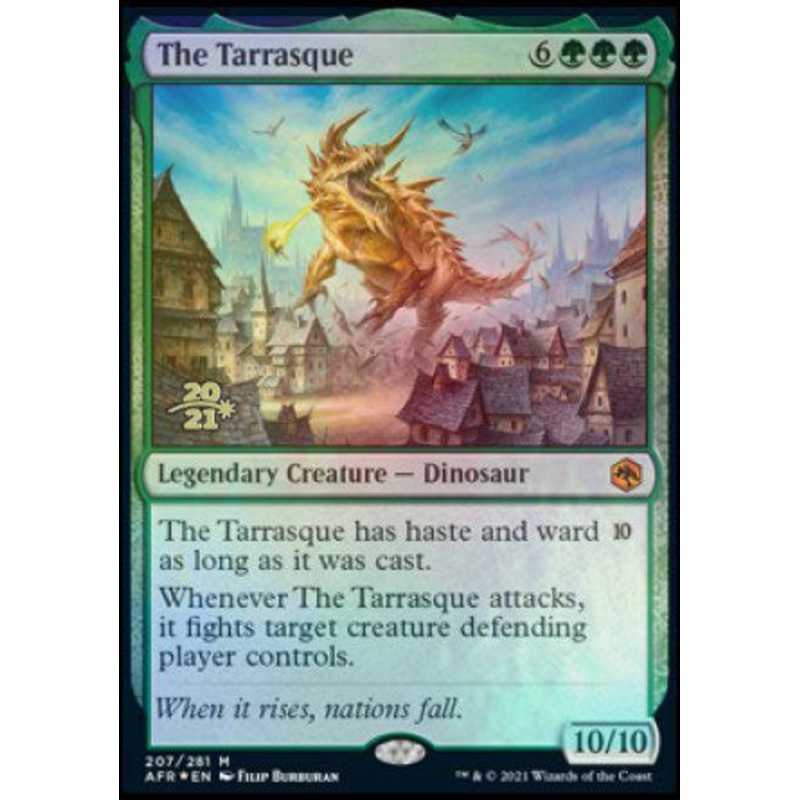 The Tarrasque [Dungeons & Dragons: Adventures in the Forgotten Realms Prerelease Promos]