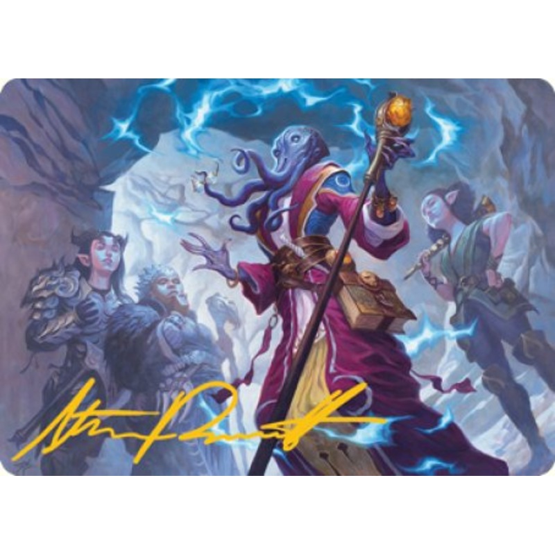 True Polymorph Art Card (Gold-Stamped Signature) [Dungeons & Dragons: Adventures in the Forgotten Realms Art Series]