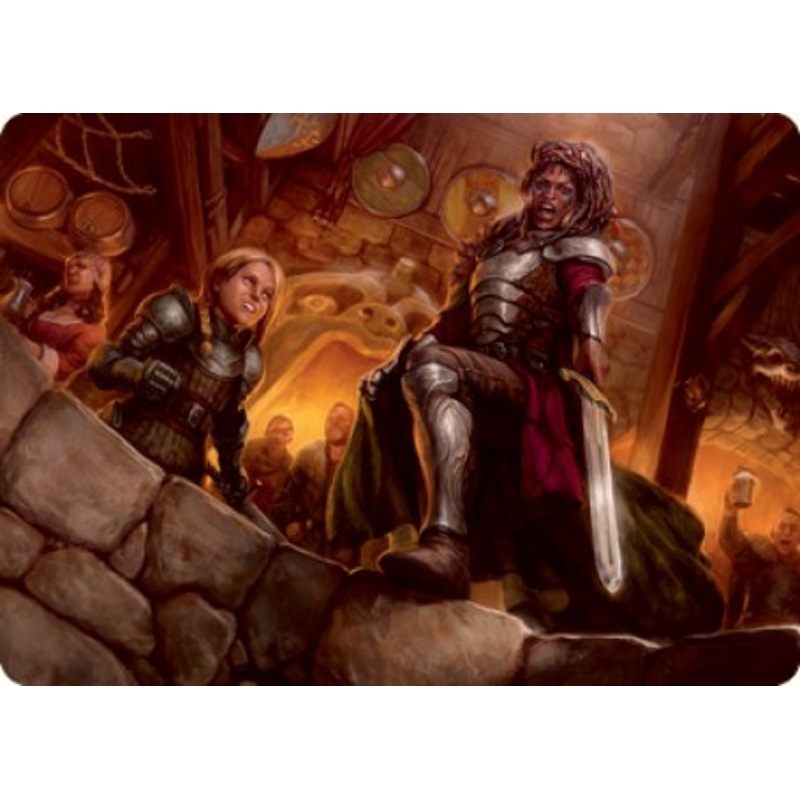 Veteran Dungeoneer Art Card [Dungeons & Dragons: Adventures in the Forgotten Realms Art Series]