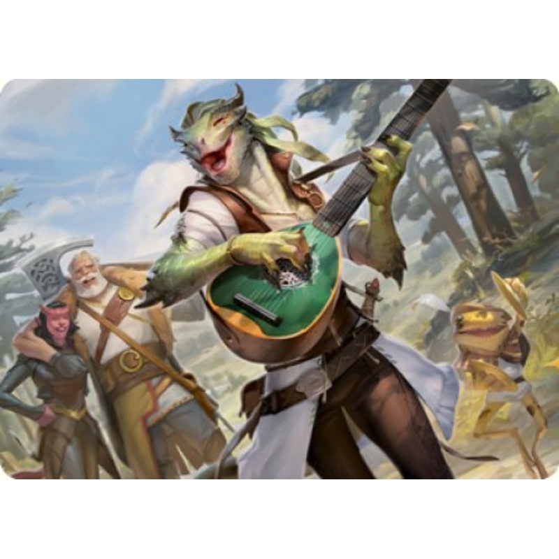 Wandering Troubadour Art Card [Dungeons & Dragons: Adventures in the Forgotten Realms Art Series]