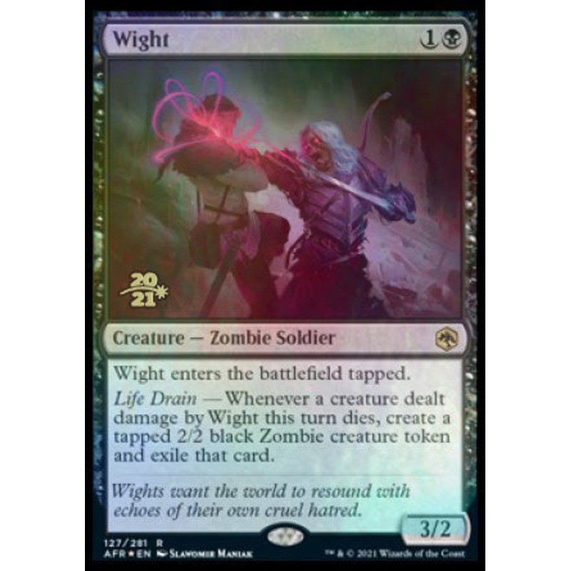 Wight [Dungeons & Dragons: Adventures in the Forgotten Realms Prerelease Promos]